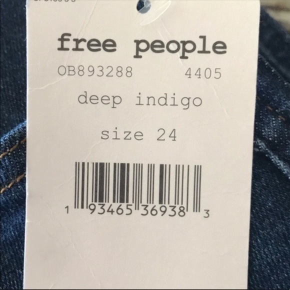 Free People Jeans High Rise Jeggings 24 - Picture 6 of 9